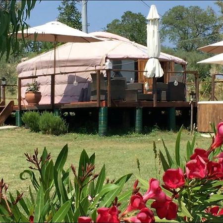 Hotel Glamping Abruzzo - The Yurt à Catignano Extérieur photo